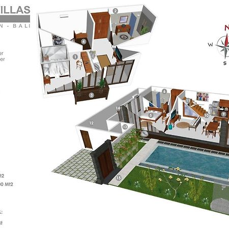 3Br Villa Erja - Minggu Villas 科洛布坎 外观 照片
